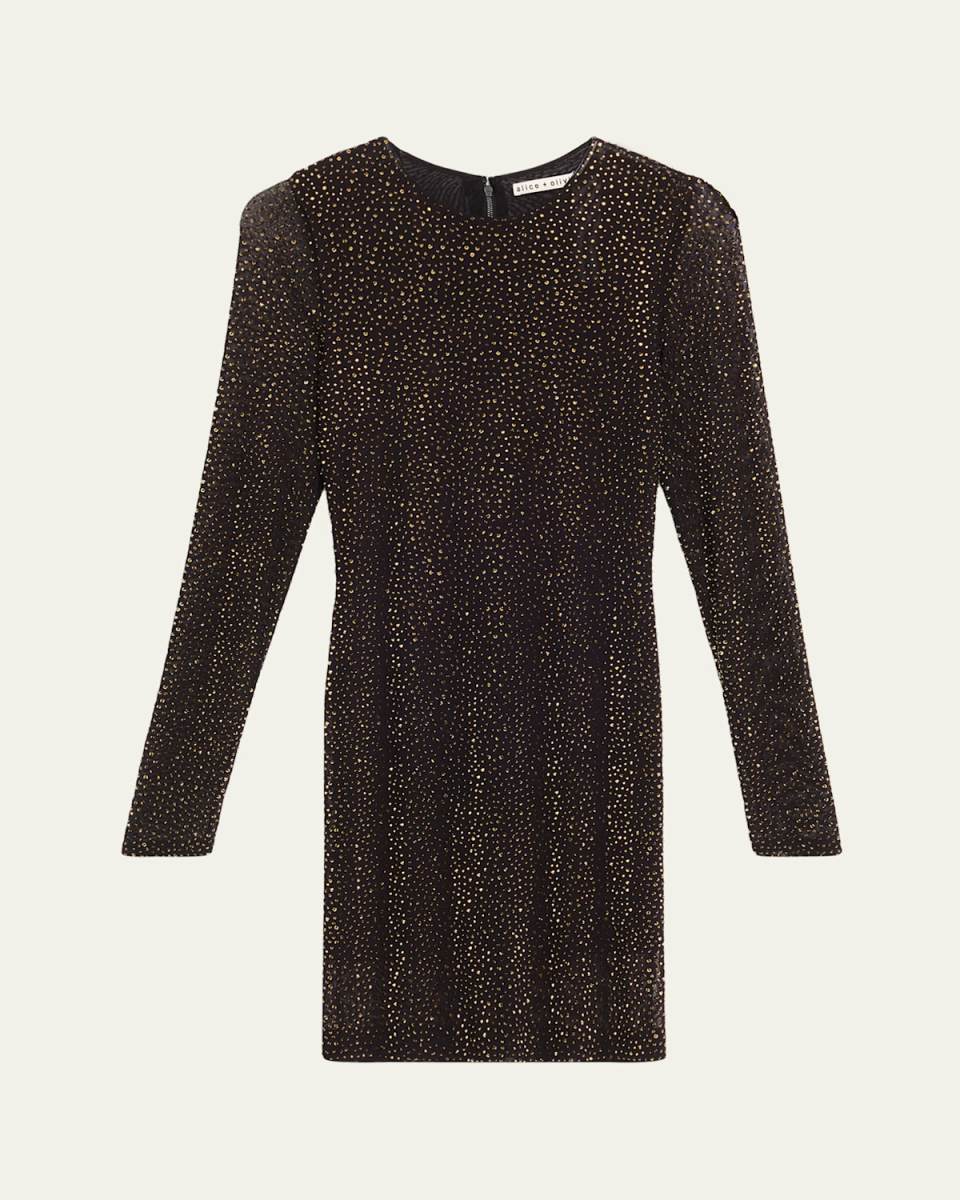 Delora Embellished Mini Dress